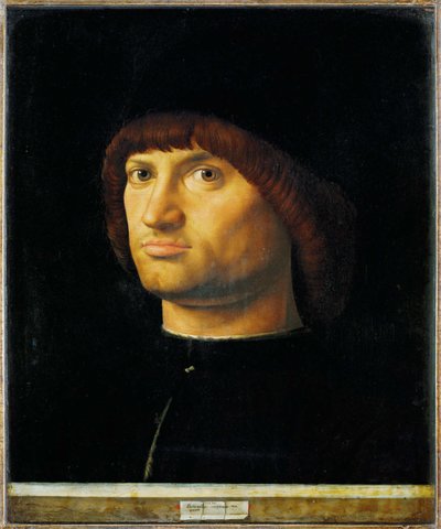 Portrait of a Man, Il Condottiere by Antonello da Messina