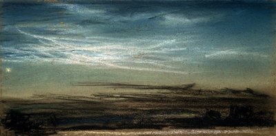 Sunset and Noctilucent Cloud by Frederick (attr. to) Barnard