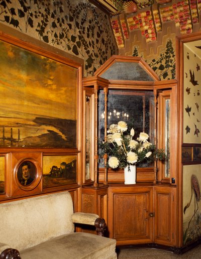 Dining Room, Casa Vicens, Barcelona by Antoni Gaudi