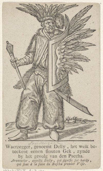 Deli from the Retinue of the Ottoman Pasha by Antoni van Leest