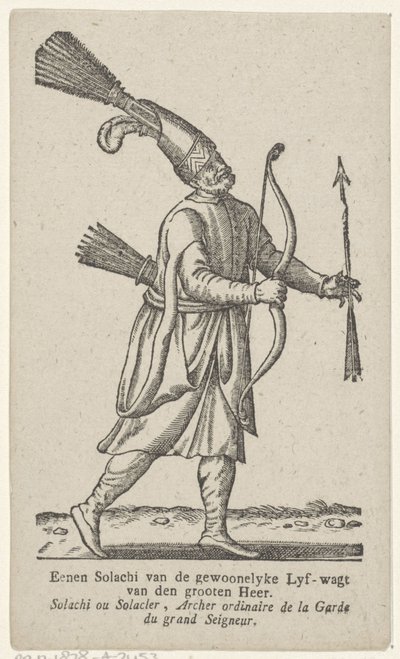 Man in Oriental Clothing by Antoni van Leest