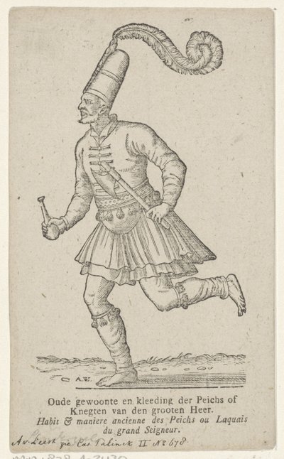 Man in Oriental Clothing by Antoni van Leest
