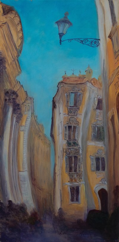 Looking for the Fountain, Italy by Antonia Myatt