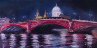 St Paul’s, Blackfriars Bridge, 2013 by Antonia Myatt