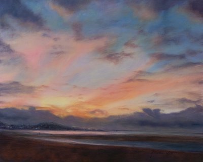 Whispery Clouds Devon, 2022 by Antonia Myatt