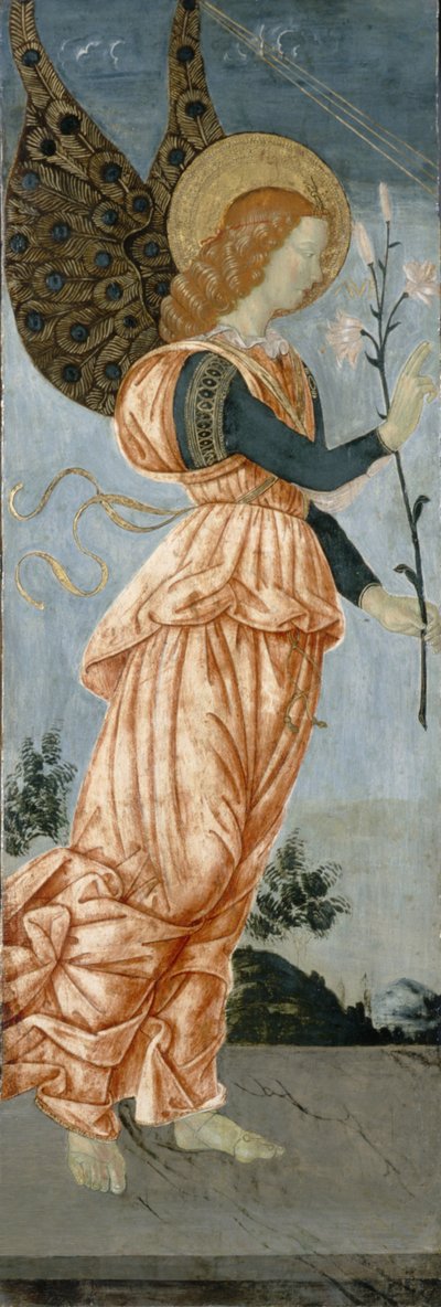 Angel of the Annunciation by Antoniazzo Romano
