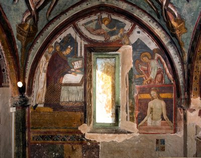 Pope Gregory IX Consecrates the Chapel and the Pieta by Antoniazzo Romano