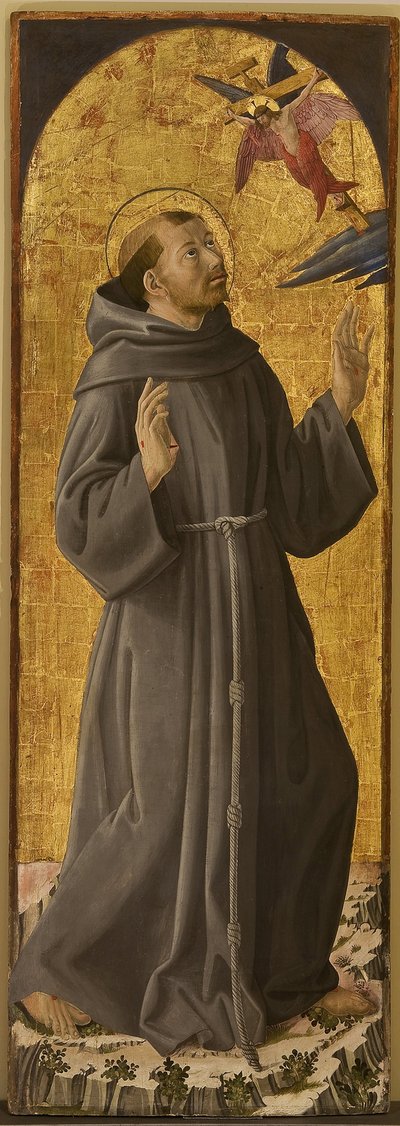 Saint Francis of Assisi by Antoniazzo Romano by Antoniazzo Romano