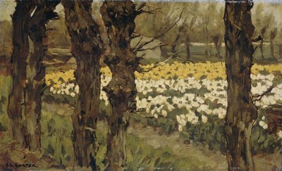 Tulip Fields by Antonie Louis Koster