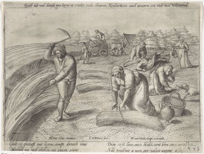 The Harvest by Antonie Wierix (II) (possibly)