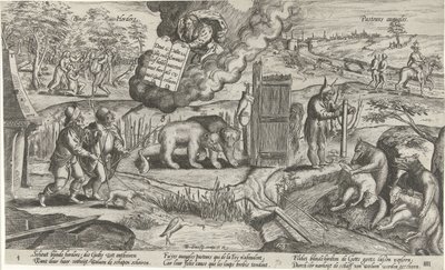 The Blind Shepherds by Antonie Wierix (II)