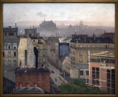 Paris Seen from Montmartre by Antonin Chittussi