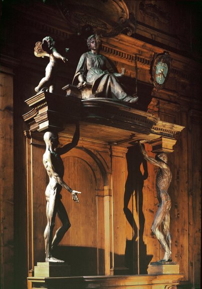 Statues of Two Naked and Skinless Men, Known as Gli Spellati (The Skinned Ones) by Antonio (d.1663) Paolucci