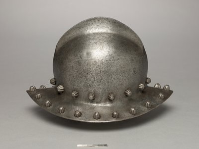 War hat, or kettle hat, c.1475-1500 by Antonio (workshop of) Missaglia