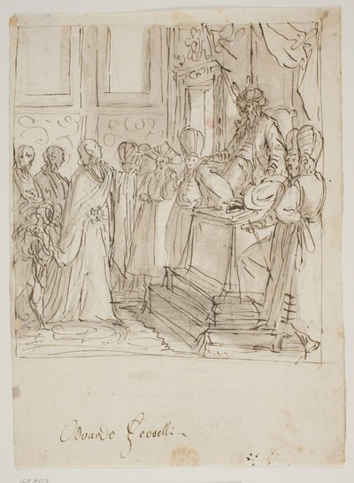 An Ambassador of the Barbarigo Family Received in Audience by an Oriental Sovereign by Antonio Aliense