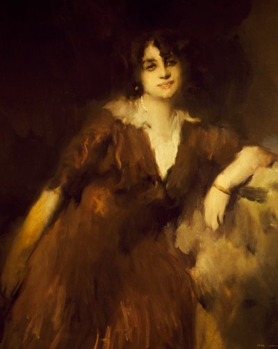 Portrait of Rosina Storchio by Antonio Ambrogio Alciati