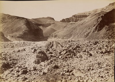 Entrance to the Valley of the Kings by Antonio Beato