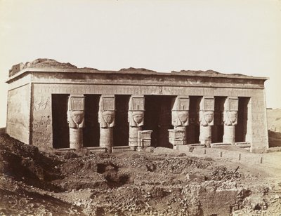 Temple of Dendera, view from northeast of the temple