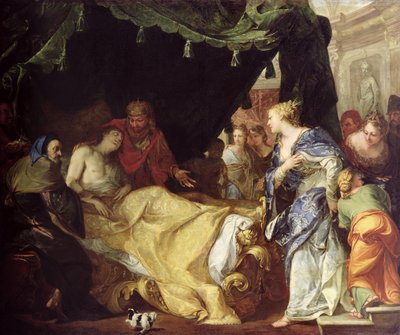 Antiochus and Stratonice (The Dying Prince) by Antonio Bellucci
