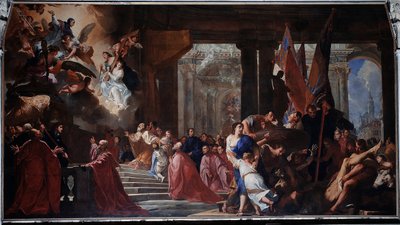 Vow of Doge Nicolo Contarini to the Blessed Lorenzo Giustiniani by Antonio Bellucci