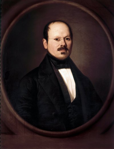 Portrait of Antonio Maria Esquivel y Suarez de Urbina by Antonio Benavides