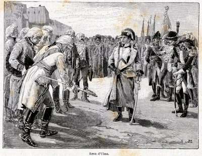 Napoleon Bonaparte, victorious at the Battle of Ulm, on October 20 by Antonio Bonamore