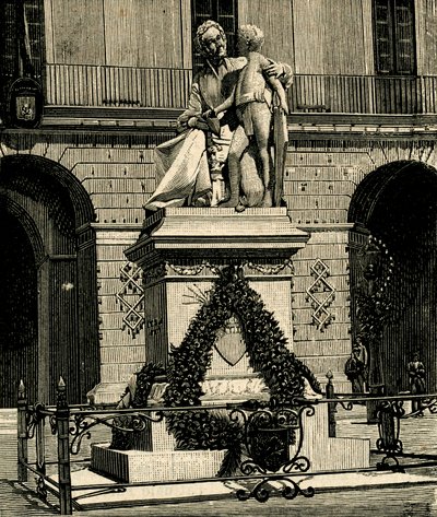 Monument to Francesca Capece, by Antonio Bortone, Maglie, Apulia, Italy by Antonio Bortone