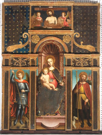 Polyptych of Our Lady of Consolation by Antonio Brea