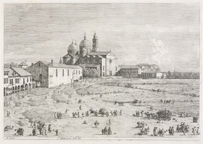 Views: Church of Saint Justina in Prà della Valle, Padua, 1735-1746 by Giovanni Antonio Canal