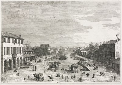 Views: Views of Mestre, a Town in the Province of Venice by Antonio Canaletto