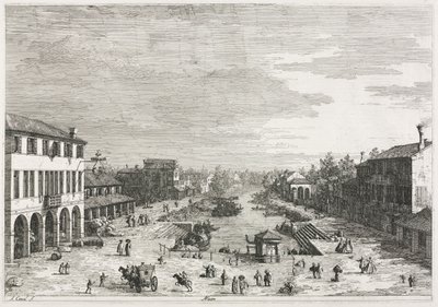 Views: Views of Mestre, a Town in the Province of Venice by Giovanni Antonio Canal
