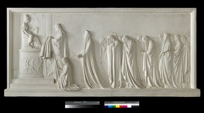 Hecuba Offering the Peplum to Pallas Athena by Antonio Canova