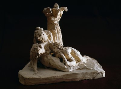 Lamentation of Christ, Terracotta Sketch by Antonio Canova, Possagno, Veneto, Italy by Antonio Canova