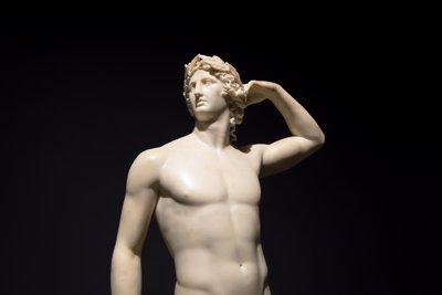 The Ancient Sculpture Apollo Crowning Himself - 1782 - Antonio Canova by Antonio Canova