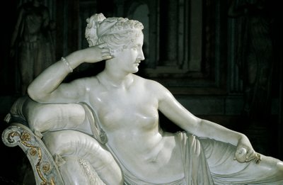 Paolina Borghese as Venus Victrix by Antonio Canova