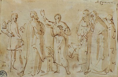 Socrates Drinks the Cup of Hemlock, c.1787 by Antonio Canova