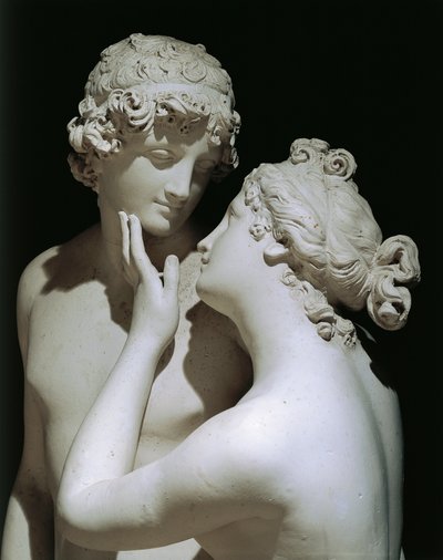 Venus and Adonis (detail) by Antonio Canova