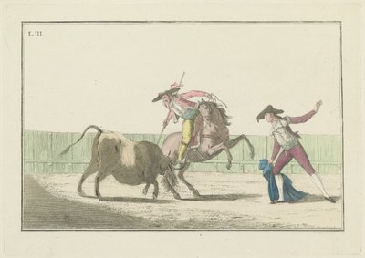 Plate III, from the series Collection of the Main Actions in a Bullfight by Antonio Carnicero