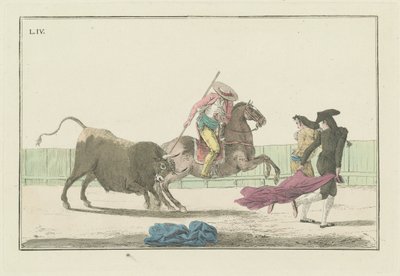Plate IV, from the series Collection of the Main Actions in a Bullfight by Antonio Carnicero