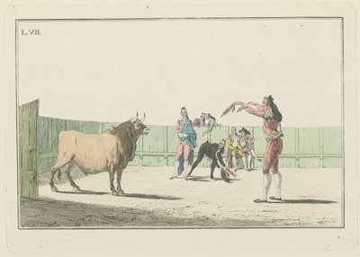 Plate VII, from the series Collection of the Main Actions in a Bullfight by Antonio Carnicero