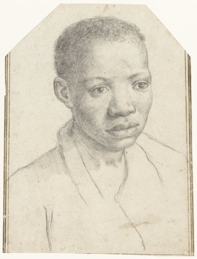 Portrait of a Black Boy by Antonio Carracci