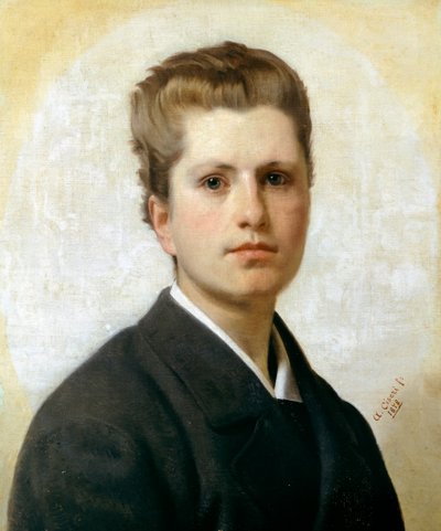 Portrait of Alfredo Boattini by Antonio Ciseri