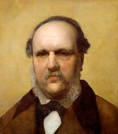 Portrait of Antonio Tommasi, half bust by Antonio Ciseri