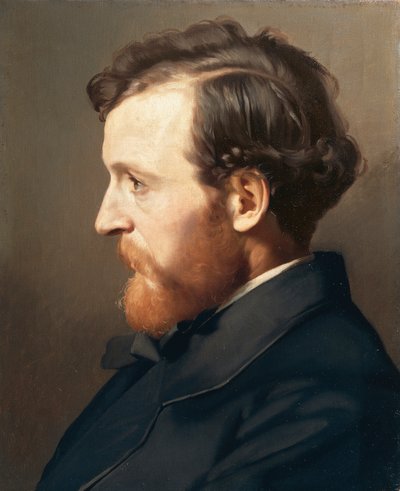 Portrait of Vincenzo Ciseri by Antonio Ciseri