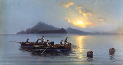 Fishermen off the Coast of Capri by Antonio Coppola