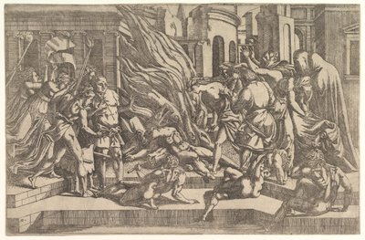 Burning of a Corpse by Antonio Fantuzzi