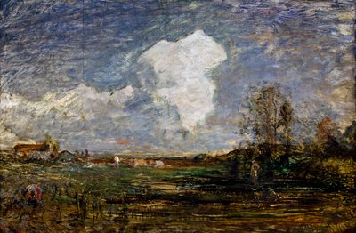 A study for The clouds by Antonio Fontanesi