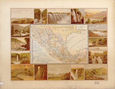 Picturesque and Historical Atlas of the United Mexican States by Antonio García Cubas