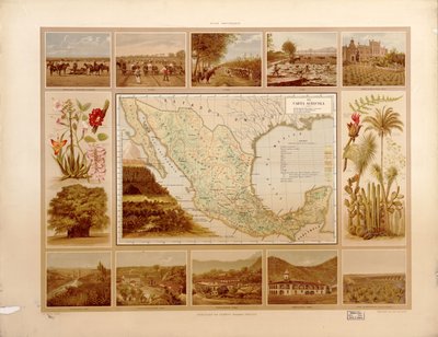 Picturesque and Historical Atlas of the United Mexican States by Antonio García Cubas