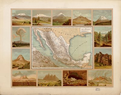 Picturesque and Historical Atlas of the United Mexican States by Antonio García Cubas